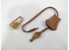 (10895_0018)HERMES バーキン用カデナ キーセット ゴールド その他小物