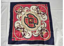 (10895_0020)HERMES カレ WASHINGTONS CARRIAGE その他小物